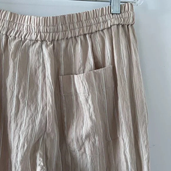 Zara Striped Textured Weave Pants - Picture 9 of 12